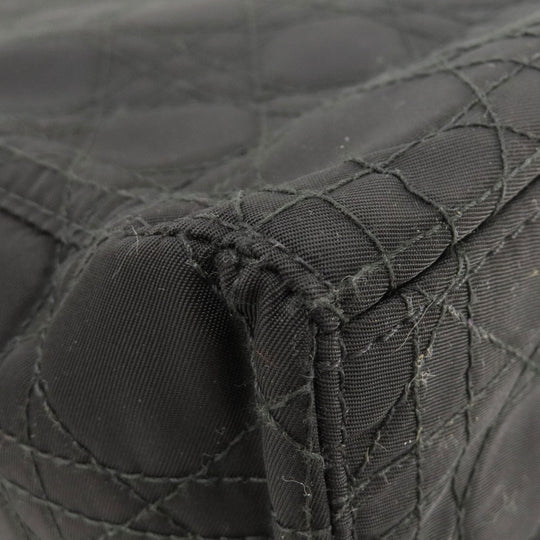 Christian Dior Tote Bag Nylon black Lady Dior 2WAY