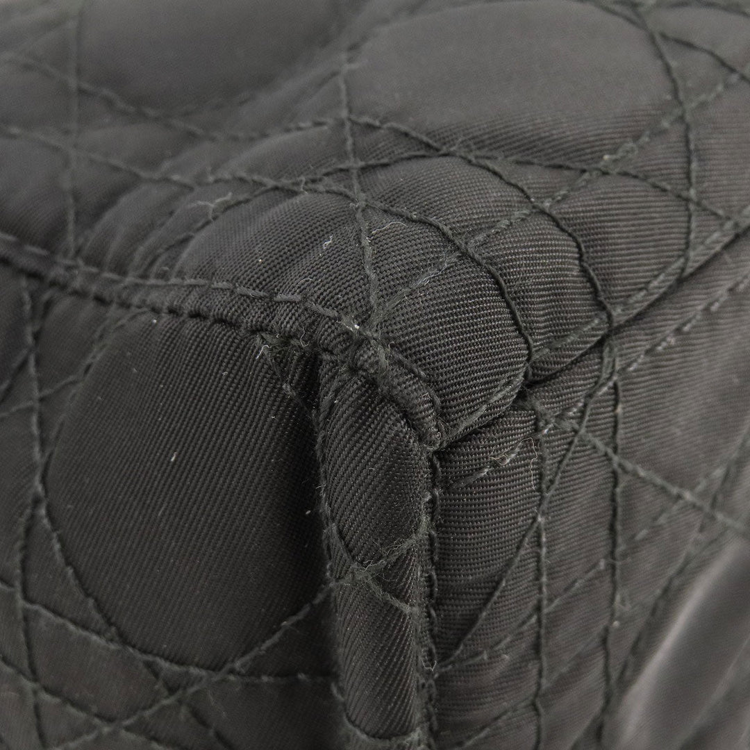 Christian Dior Tote Bag Nylon black Lady Dior 2WAY