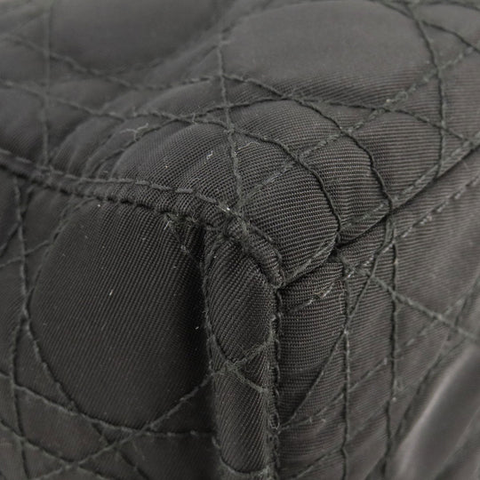 Christian Dior Tote Bag Nylon black Lady Dior 2WAY