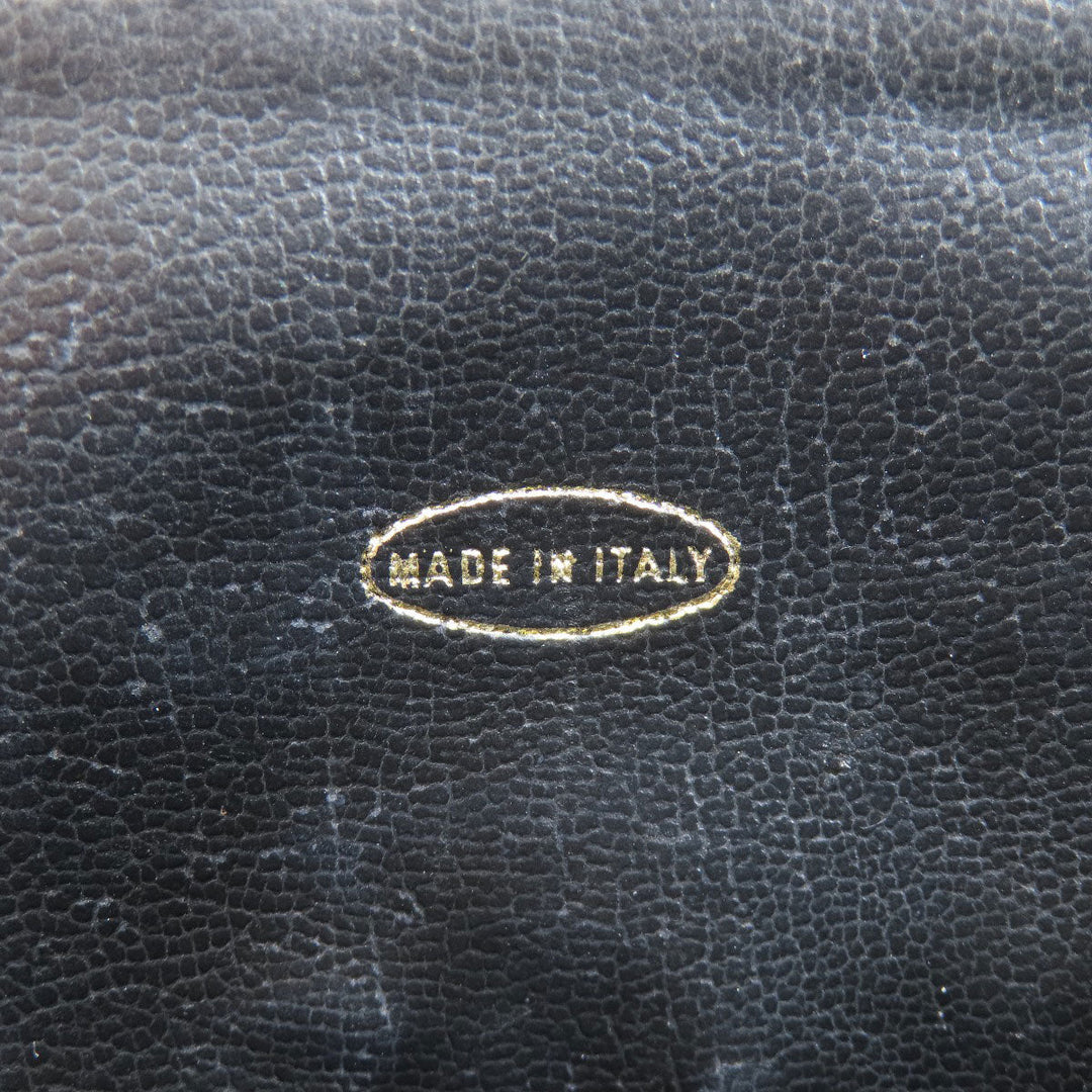 CHANEL Shoulder Bag lambskin black COCO Mark Matelasse Gold Metal