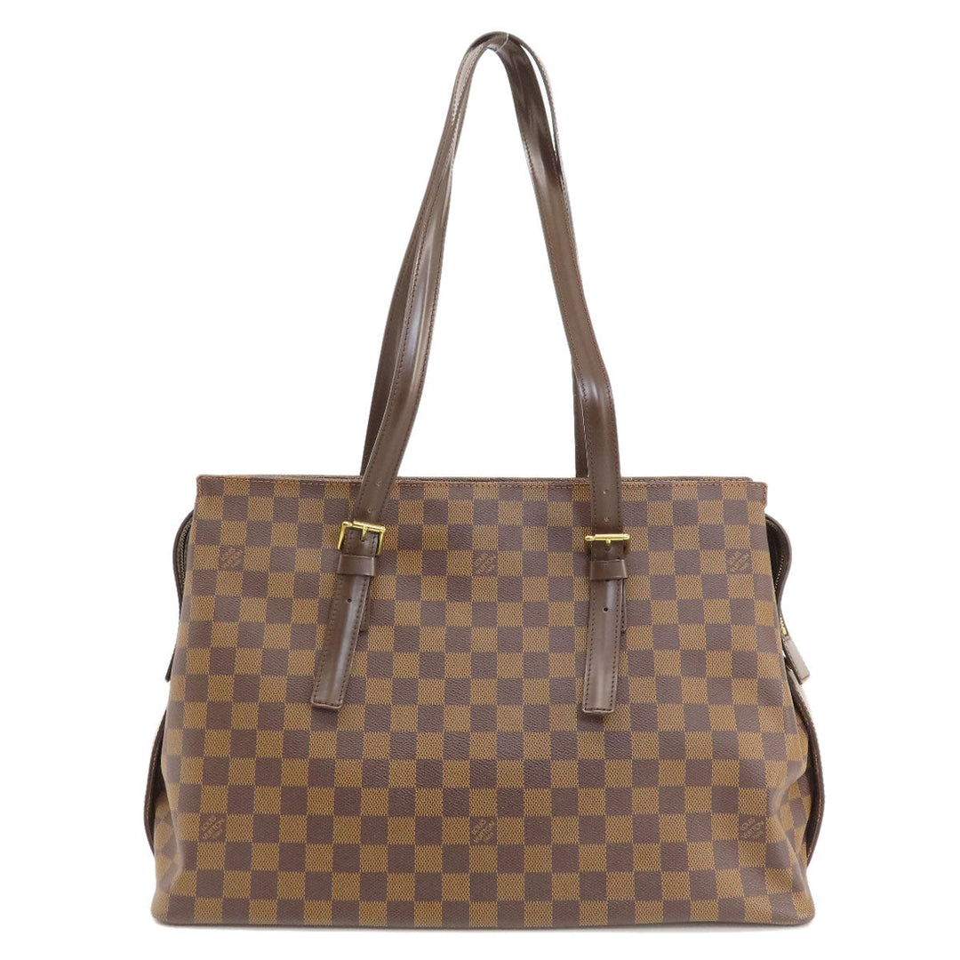 LOUIS VUITTON Tote Bag N51119 Damier canvas Brown Chelsea Damier Ebene