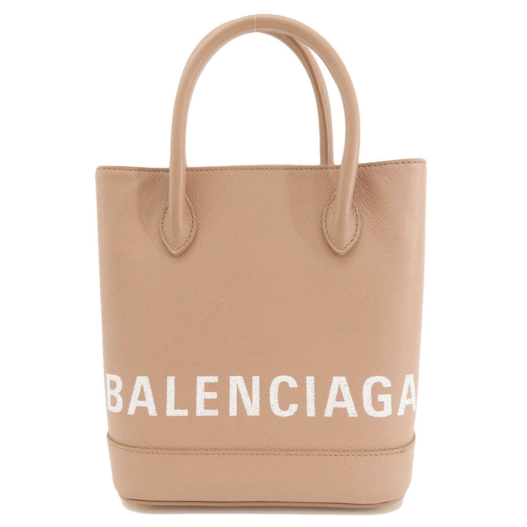 BALENCIAGA Handbag 569856 leather pink Ville XXS 2WAY Women Used Authentic