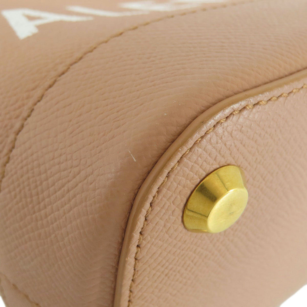 BALENCIAGA Handbag 569856 leather pink Ville XXS 2WAY Women Used Authentic