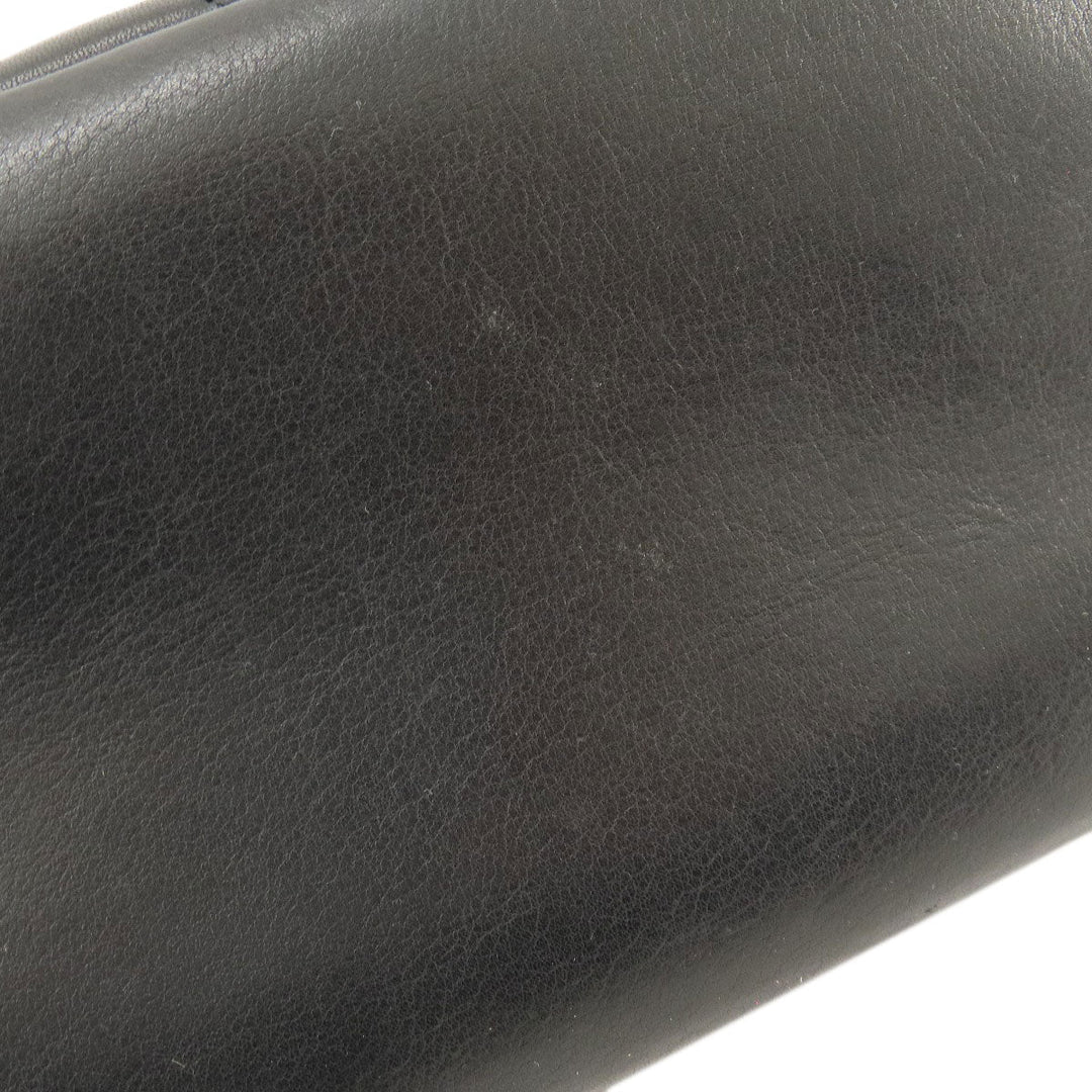 CHANEL Handbag A25166 Calfskin black Cambon Line Small SilverMetal
