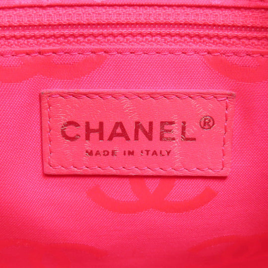 CHANEL Tote Bag Calfskin black Cambon Line SilverMetal