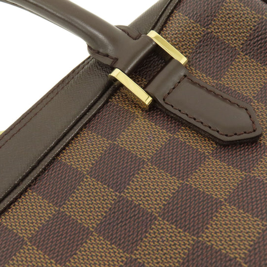 LOUIS VUITTON Handbag N51150 Damier canvas Brown Brera Damier Ebene Women Used Authentic