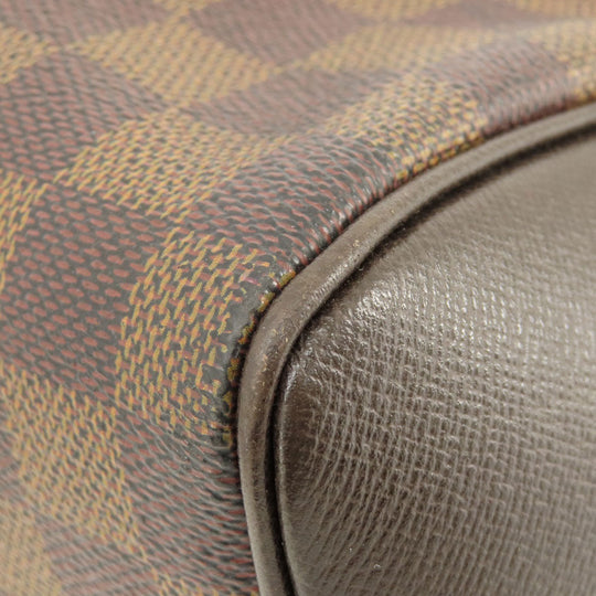 LOUIS VUITTON Handbag N51150 Damier canvas Brown Brera Damier Ebene Women Used Authentic