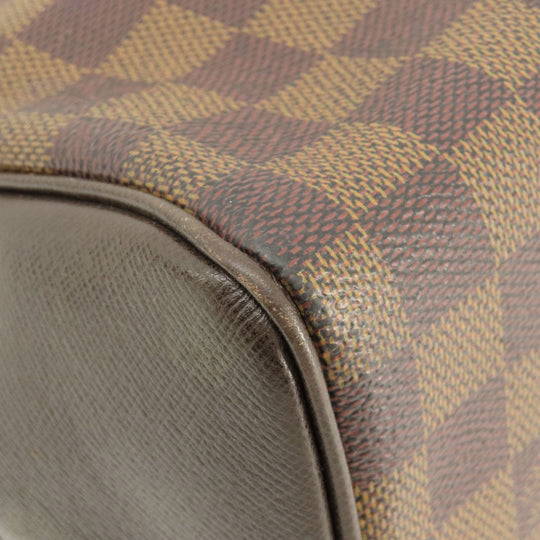 LOUIS VUITTON Handbag N51150 Damier canvas Brown Brera Damier Ebene Women Used Authentic