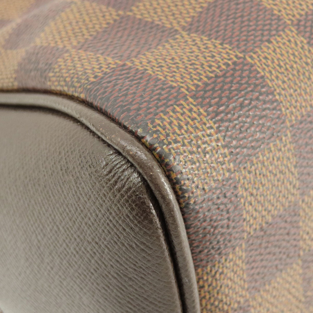 LOUIS VUITTON Handbag N51150 Damier canvas Brown Brera Damier Ebene Women Used Authentic