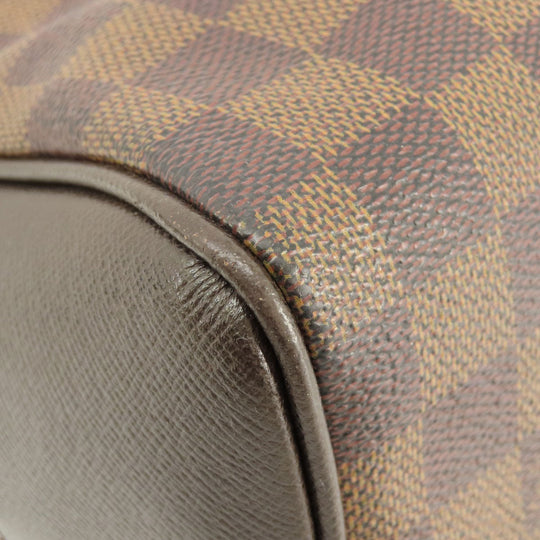 LOUIS VUITTON Handbag N51150 Damier canvas Brown Brera Damier Ebene Women Used Authentic