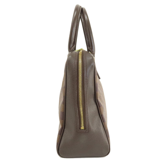 LOUIS VUITTON Handbag N51150 Damier canvas Brown Brera Damier Ebene Women Used Authentic