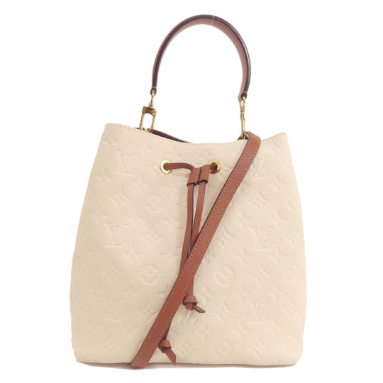 LOUIS VUITTON Handbag M45307 Ann Platt white NeoNoe Claims Women Used Authentic