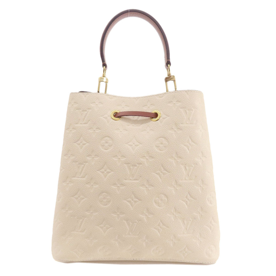 LOUIS VUITTON Handbag M45307 Ann Platt white NeoNoe Claims Women Used Authentic