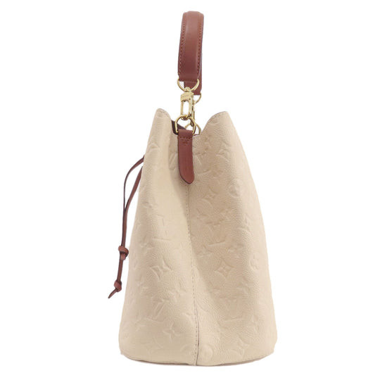 LOUIS VUITTON Handbag M45307 Ann Platt white NeoNoe Claims Women Used Authentic