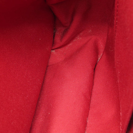 LOUIS VUITTON Tote Bag M5926E Monogram canvas Red Passy PM Women Used Authentic