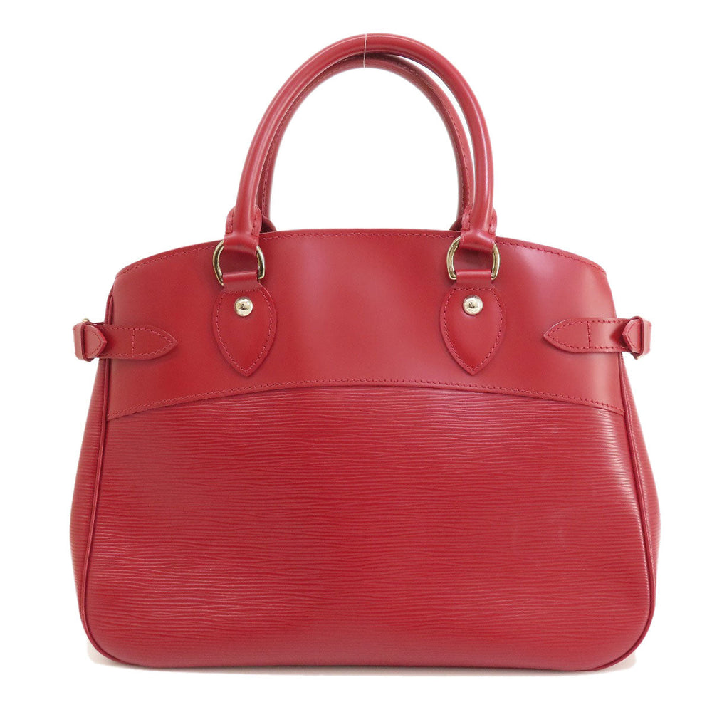 LOUIS VUITTON Tote Bag M5926E Monogram canvas Red Passy PM Women Used Authentic