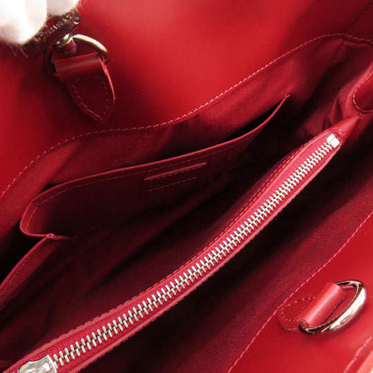 LOUIS VUITTON Tote Bag M5926E Monogram canvas Red Passy PM Women Used Authentic