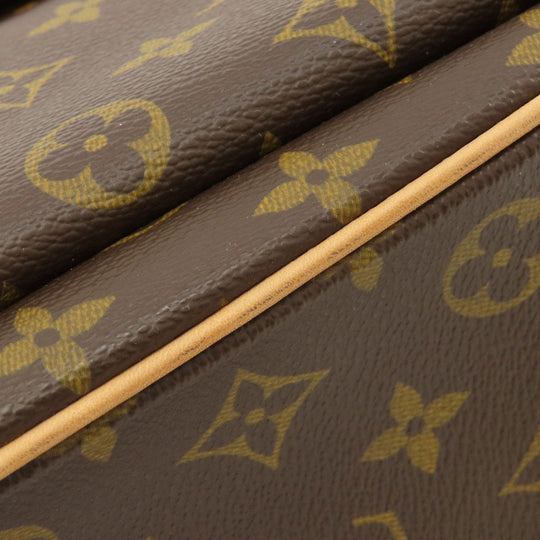 LOUIS VUITTON Tote Bag M51162 Monogram canvas Brown Multiply Cit Monogram Women Used Authentic