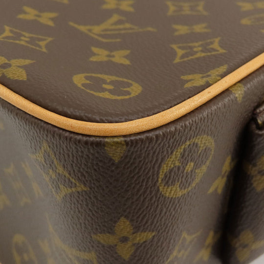 LOUIS VUITTON Tote Bag M51162 Monogram canvas Brown Multiply Cit Monogram Women Used Authentic