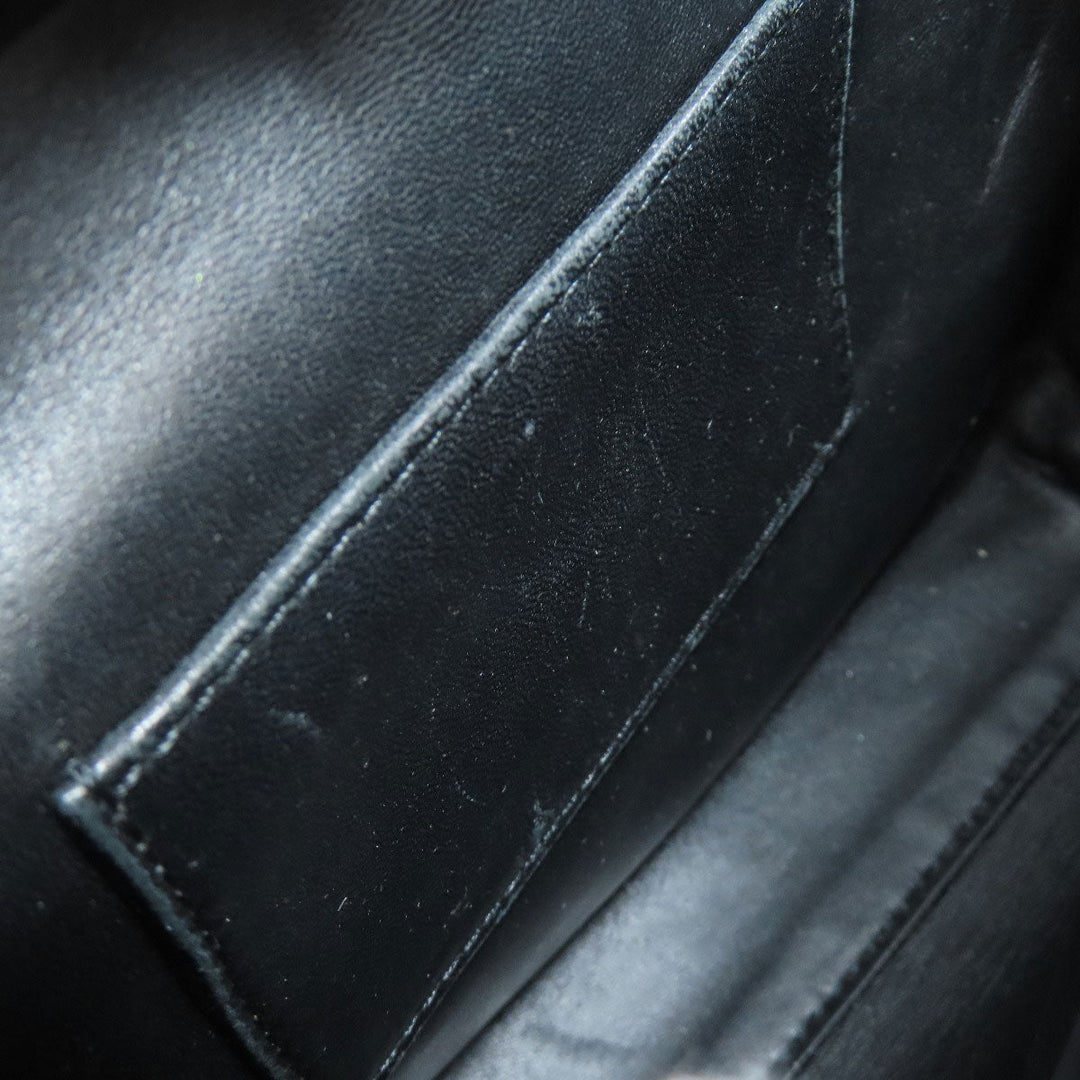 FENDI Handbag leather black Peekaboo Mini 2WAY