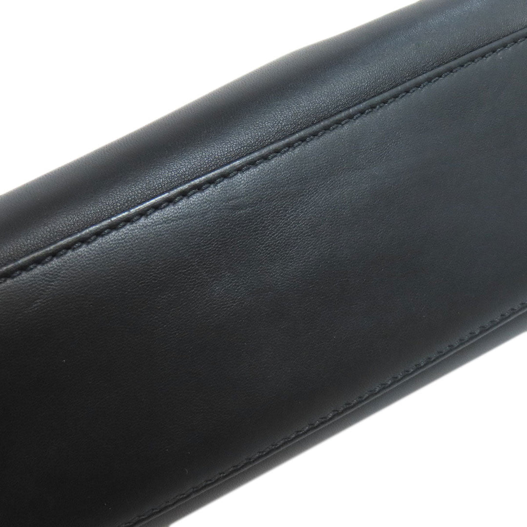 FENDI Handbag leather black Peekaboo Mini 2WAY