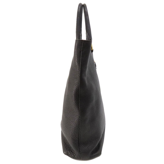 PRADA Handbag BN1713 leather black 2WAY
