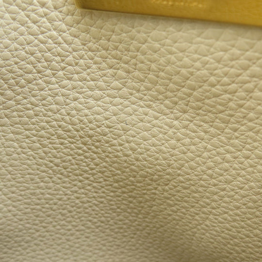 FENDI Handbag Calfskin Orange Peekaboo Celeria 2WAY