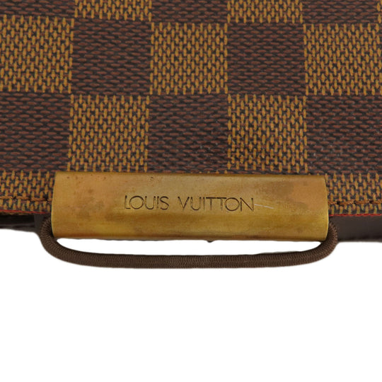 LOUIS VUITTON Shoulder Bag N45258 Damier canvas Brown Bastille Damier Ebene Women Used Authentic
