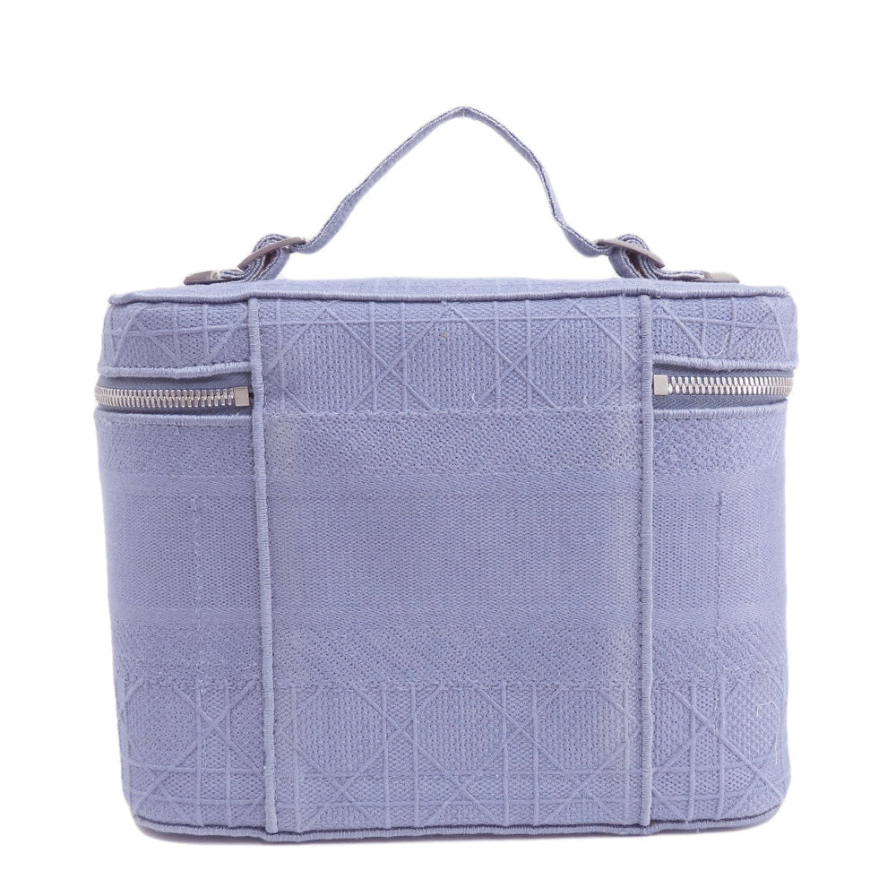 Christian Dior Handbag canvas Light purple Lady Dee Light Vanity Women Used Authentic