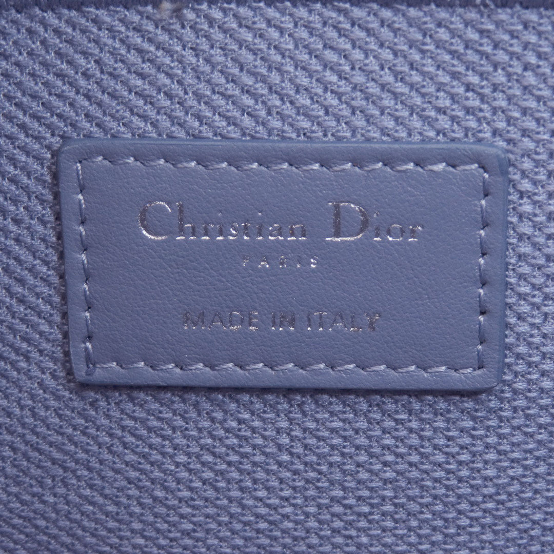 Christian Dior Handbag canvas Light purple Lady Dee Light Vanity Women Used Authentic