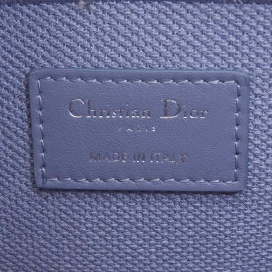 Christian Dior Handbag canvas Light purple Lady Dee Light Vanity Women Used Authentic