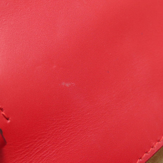 GUCCI Handbag 4720270 Calfskin Red Sylvie 2WAY Women Used Authentic