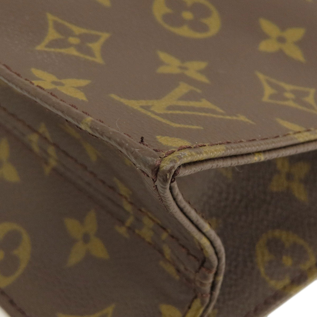 LOUIS VUITTON Tote Bag M51140 Monogram canvas Brown Sac Plat Monogram
