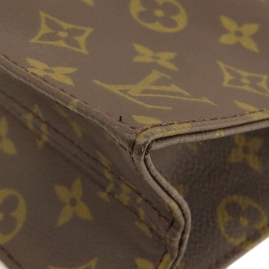 LOUIS VUITTON Tote Bag M51140 Monogram canvas Brown Sac Plat Monogram