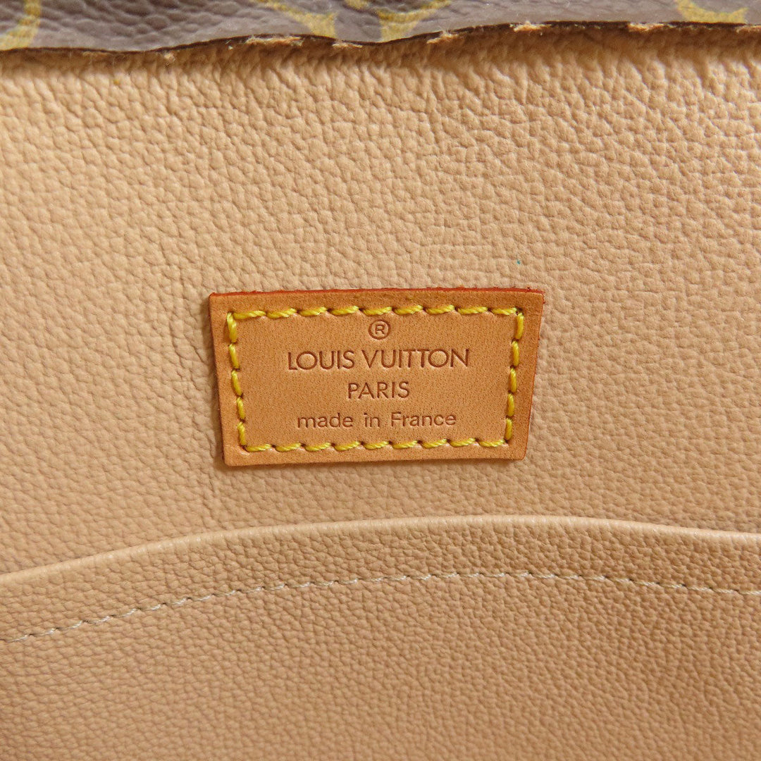 LOUIS VUITTON Tote Bag M51140 Monogram canvas Brown Sac Plat Monogram