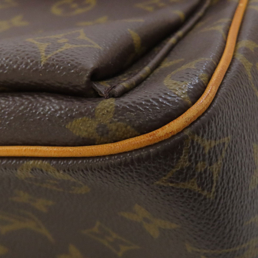 LOUIS VUITTON Tote Bag ‚l51163 Monogram canvas Brown Viva Cite GM Women Used Authentic