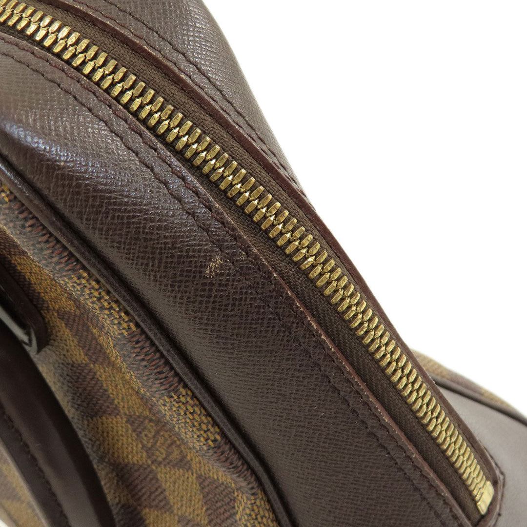LOUIS VUITTON Handbag N51150 Damier canvas Brown Brera Damier Ebene Women Used Authentic
