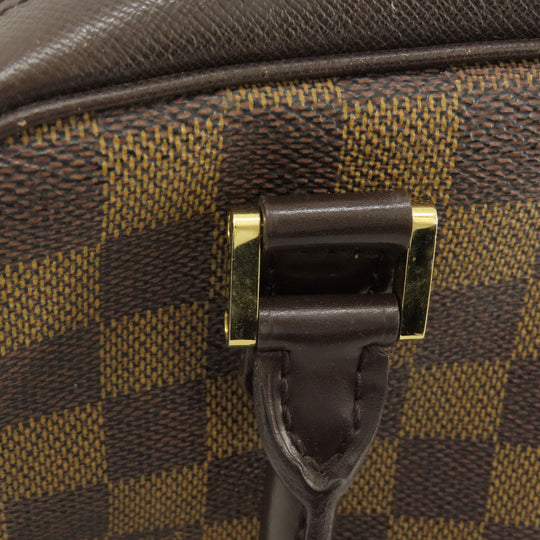LOUIS VUITTON Handbag N51150 Damier canvas Brown Brera Damier Ebene Women Used Authentic