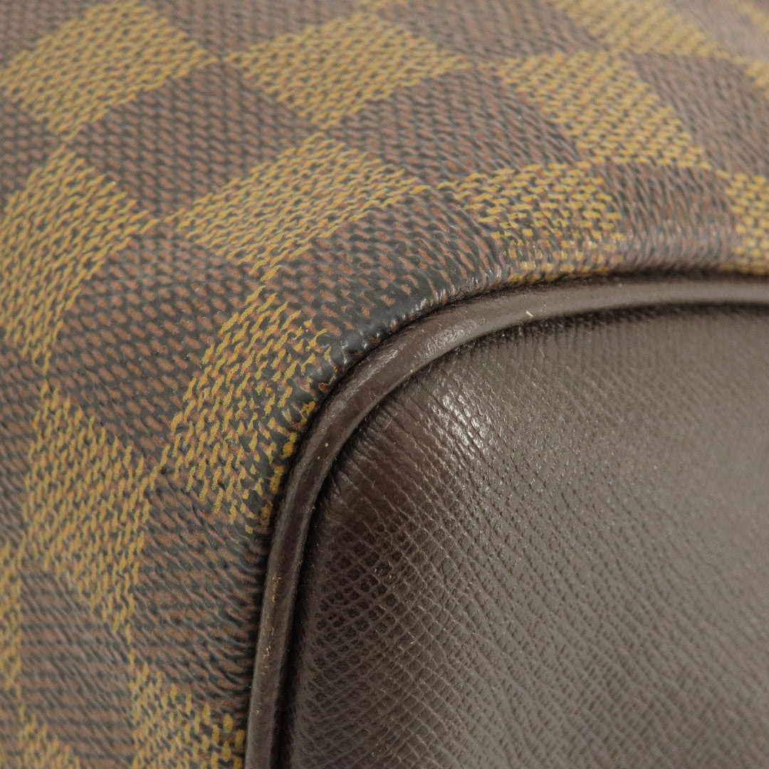 LOUIS VUITTON Handbag N51150 Damier canvas Brown Brera Damier Ebene Women Used Authentic