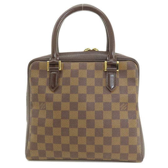 LOUIS VUITTON Handbag N51150 Damier canvas Brown Brera Damier Ebene Women Used Authentic