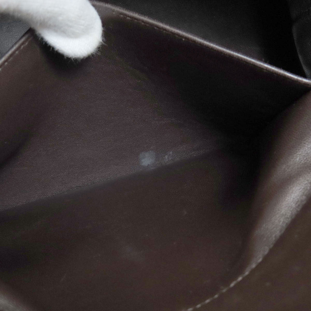 HERMES Handbag Taurillon Clemence Brown Bolide 31 Brown SilverMetal