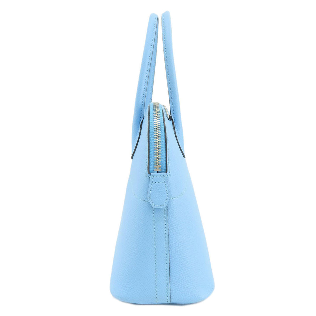 HERMES Handbag Epsom Light blue Bolide 27 Celeste SilverMetal Women Used Authentic