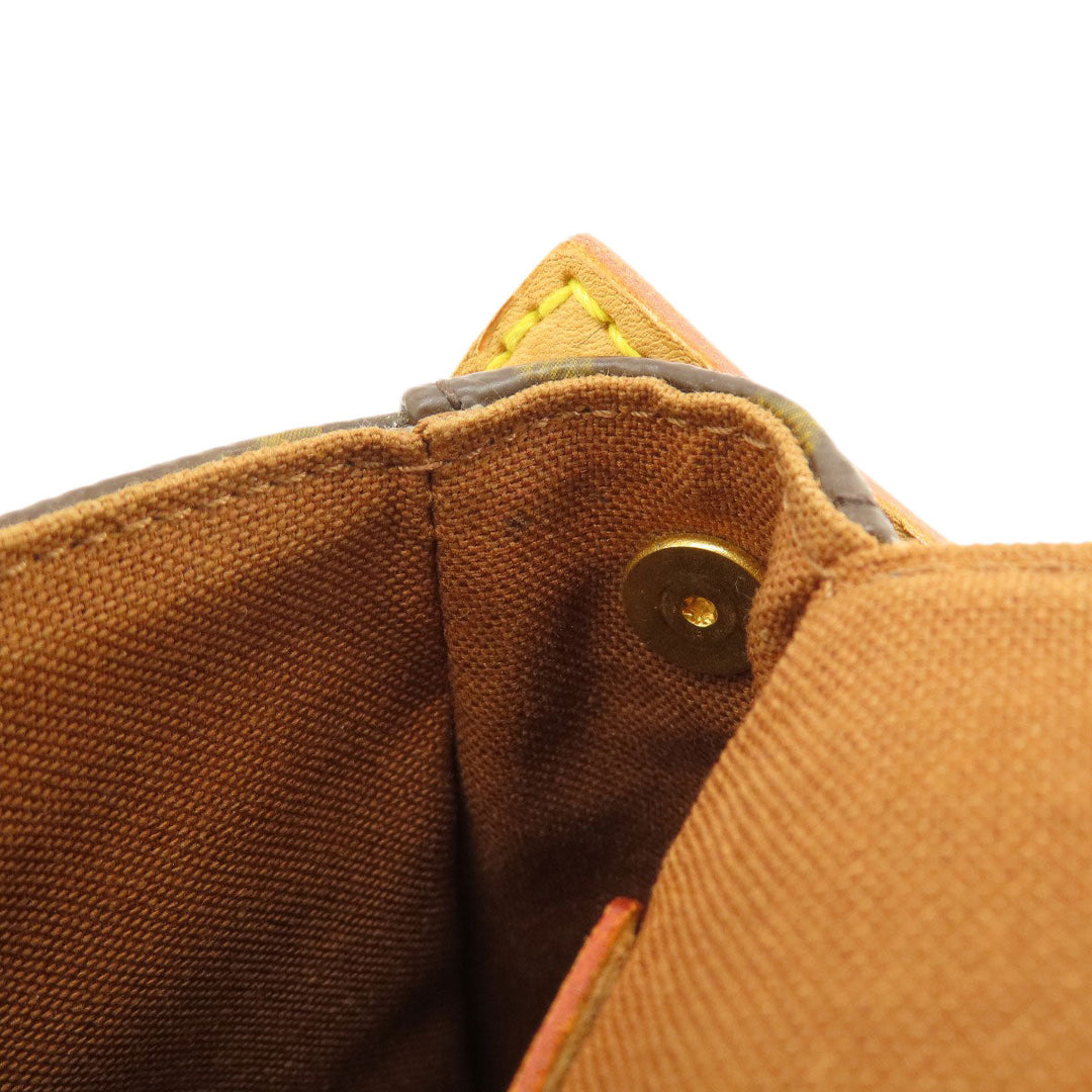 LOUIS VUITTON Handbag M51147 Monogram canvas Brown Mini Looping Monogram Women Used Authentic