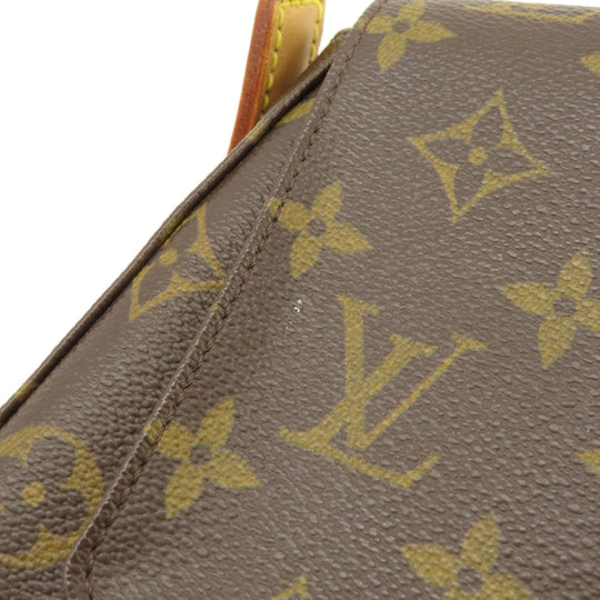 LOUIS VUITTON Handbag M51147 Monogram canvas Brown Mini Looping Monogram Women Used Authentic
