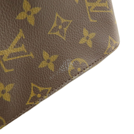 LOUIS VUITTON Handbag M51147 Monogram canvas Brown Mini Looping Monogram Women Used Authentic