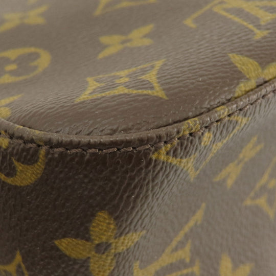 LOUIS VUITTON Handbag M51147 Monogram canvas Brown Mini Looping Monogram Women Used Authentic