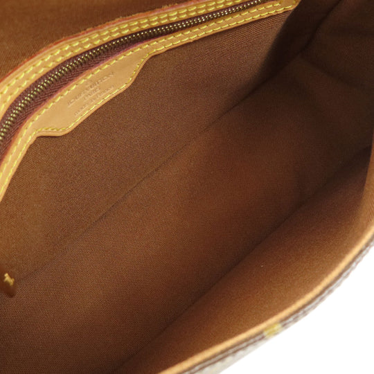 LOUIS VUITTON Handbag M51147 Monogram canvas Brown Mini Looping Monogram Women Used Authentic