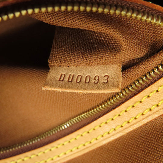 LOUIS VUITTON Handbag M51147 Monogram canvas Brown Mini Looping Monogram Women Used Authentic