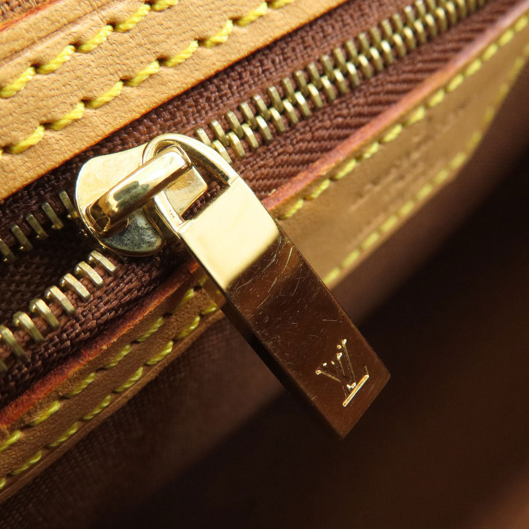 LOUIS VUITTON Handbag M51147 Monogram canvas Brown Mini Looping Monogram Women Used Authentic