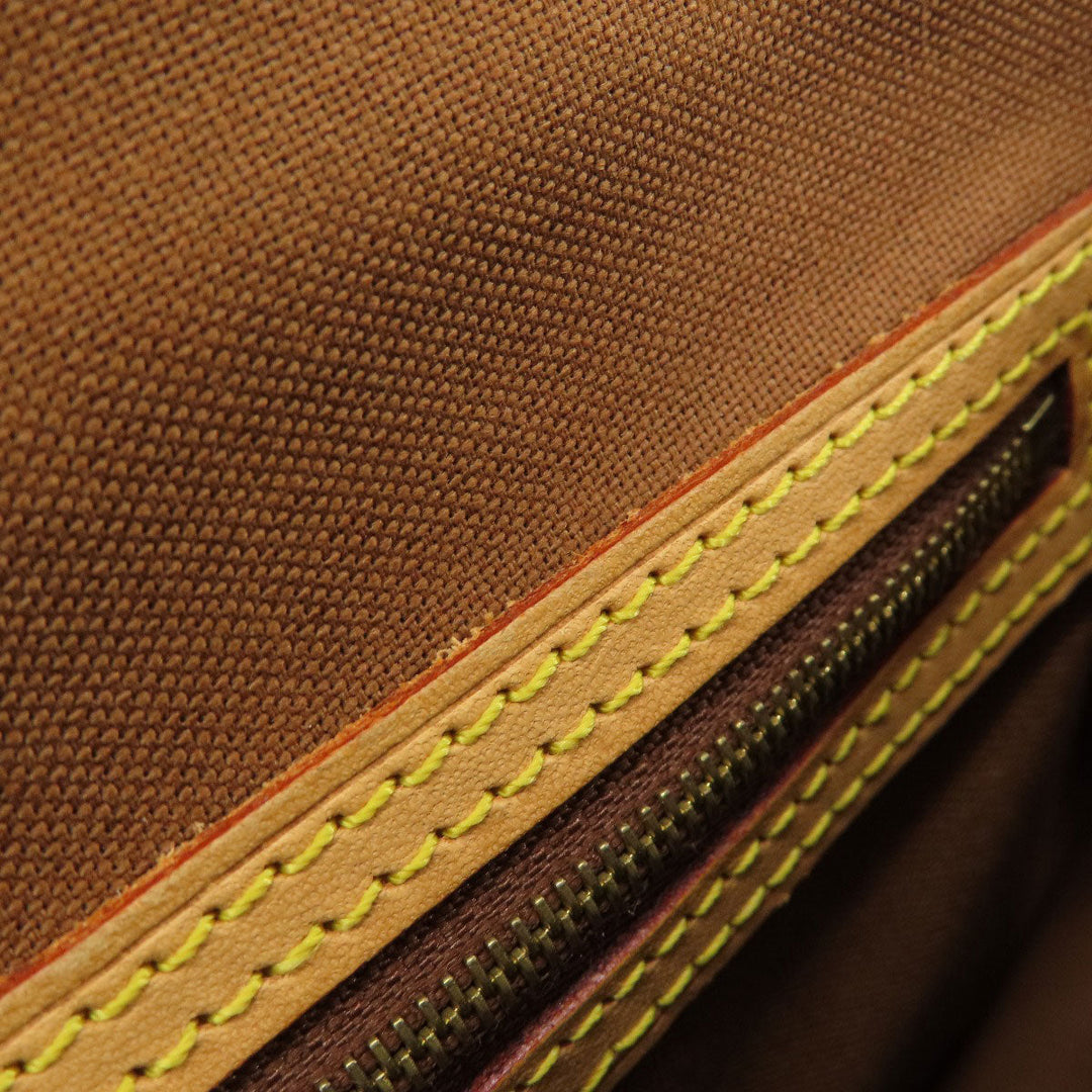 LOUIS VUITTON Handbag M51147 Monogram canvas Brown Mini Looping Monogram Women Used Authentic